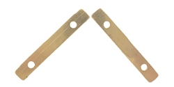 Plafit PL3410W EZ32 Brass 1.0mm side ballast weights - 2 pcs. / package