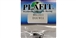 PLAFIT PL811411 New Racing Wheels - Rear Wheels for 3mm Axle 14x11mm (Pair)