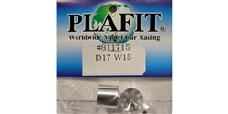 PLAFIT PL811715 New Racing Wheels - Rear Wheels for 3mm Axle 17x15mm (Pair)