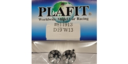 PLAFIT PL811913 New Racing Wheels - Rear Wheels for 3mm Axle 15x13mm (Pair)
