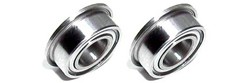 PLAFIT PL8261 High Precision grade 3x6mm ball bearings flanged (Pair)