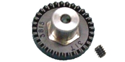 Professor Motor PMTR1151 33 tooth Cox crown gear for 1/8" diameter axle - 48 pitch.