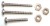 Professor Motor PMTR2024 Controller Handle Bolt & Nut Set - Stainless Steel