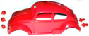 Professor Motor PMTR3023 "BAJA Bug" RED 1/32 unpainted body kit