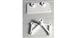 Professor Motor PMTR5034 1/24 Monogram '34 Ford Body Mount Set