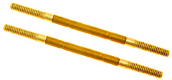 Professor Motor PMTR5047 #5-40 Thread Free-Wheeling Axles 2 1/4" Length