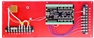 Professor Motor PMTR6857 3 Lane (6 Car) AC2Car  Lap Counter Interface
