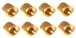 Professor Motor PMTR7022 Brass knurled inserts to fabricate Carrera Track Jumpers