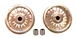 Professor Motor PMTR8017 1/32 "SPORT" Wheels for 3/32" axle 16.9 x 8.5mm