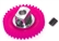 Pro Slot PS-671-39 Bulk Pack Polymer Axle Gear 39T 64P 25 pcs.