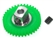 Pro Slot PS-671-40 Bulk Pack Polymer Axle Gear 40T 64P 25 pcs.