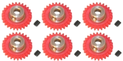 Pro Slot PS-682-26 Polymer Axle Gears 48 Pitch 26 Tooth x 6