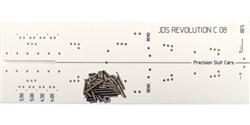 Precision Slot Cars PSC1551 JDS Revolution C-08 Fixture Board & Hardware Only