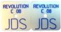 Precision Slot Cars PSC1553 JDS Revolution C Set-Up Wheels