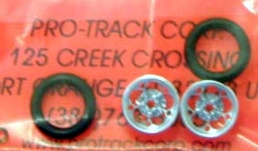 3/8" dia Pro Track Magnum Series Wheelie bar wheels 