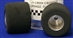 Pro-Track PT285 1/32 SCALE Rear Tires 0.765" x 0.650" 3/32" Axle Magnesium Hub