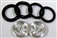 Pro-Track PT411D 3/4" O-Ring Drag Fronts 1/16" Axle STREETER Silver