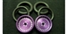 Pro-Track PT411GP 3/4" O-Ring Drag Fronts 1/16" Axle CLASSIC PURPLE