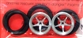Pro-Track PT411i3D 3/4" O-Ring Drag Fronts 1/16" Axle PRO STAR 3D Silver