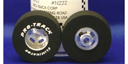 Pro-Track PTN222 Drag Rears  1.01" x 0.435" TQ 1/8" Axle Silver