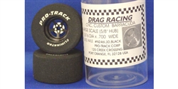 Pro-Track PTN246i3DBLK Drag Rears "3D" Black 1 5/16" x 0.700" PRO STAR 3/32" Axle BLACK