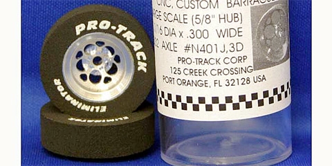 3/8" dia Pro Track Magnum Series Wheelie bar wheels 
