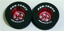 Pro-Track PTN408BR Drag Rears 1 3/16" x 0.535" STAR 3/32" Axle RED