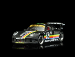 Revo Slot RS0048 1/32 Analog RTR Porsche 911 GT2 Apple Black #90