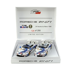 Revo Slot RS0064 1/32 Analog RTR Porsche 911 GT1 Mobil 1 Twin Pack