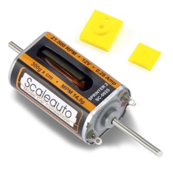 SCALEAUTO SC-0025D Long-Can Sprinter-4WD Motor 21,500rpm (SCX Replacement)