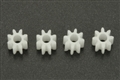 SCALEAUTO SC-1008 Nylon Plastic Pinions 8 Tooth for 2mm motor shaft