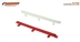 SCALEAUTO SC-10120 Scaleauto  Guardrail type-1 (red- white)