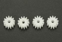 SCALEAUTO SC-1013 Nylon Pinions 13 Tooth for 2mm motor shaft