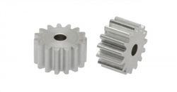 SCALEAUTO SC-1035 Aluminum Pinions 15 Tooth for 2mm motor shaft