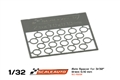 SCALEAUTO SC-1120F Photo Etched 0.10mm Axle spacers for 2.38mm ( 3/32 ) axles