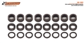 SCALEAUTO SC-1121 Plastic Axle spacers for 2.38mm ( 3/32 ) axles