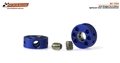 SCALEAUTO SC-1124R Axle Stoppers Blue Lightened for 3/32" Axles