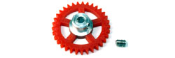 SCALEAUTO SC-1143-o 33T SW Spur Gear for 3/32" (2.37mm) Axles