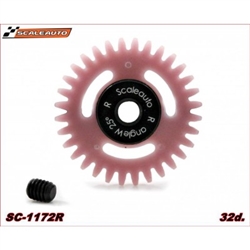 SCALEAUTO SC-1172R 32T ANGLEWINDER Gear for 3/32" (2.37mm) Axles