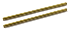 SCALEAUTO SC-1210B Rectified gold coated steel axles 3/32 x 50mm