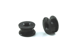 SCALEAUTO SC-1353 Nylon Bushings Double Flanged Eccentric 5mm for 3/32" (2.37mm) Axles