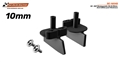 Scaleauto SC-1654D SC- 3DP Racing guide 24,3x10mm. and 3.5mm post thickness