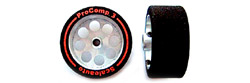 SCALEAUTO SC-2424P ProComp-3 1/24 Foam Rubber Tires 27.5 x 16mm 3mm Axle