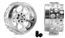 SCALEAUTO SC-4031D25 1/32 Monza Wheels 15.8 x 8.5mm for 3/32" Axle