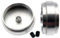 SCALEAUTO SC-4042 1/24 'PROFILE' Solid Wheels 23.5 x 10mm 3mm Axle