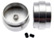 SCALEAUTO SC-4043 1/24 'PROFILE' Solid Wheels 23.5 x 13mm 3mm Axle