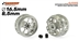 SCALEAUTO SC-4046D25 1/32  Monza-2 Wheels 16.5x8.5mm for 3/32" Axle