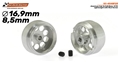 SCALEAUTO SC-4048F25 1/32 Wheels 16.9 x 8.5mm for 3/32" Axle