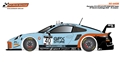 SCALEAUTO SC-6435R Porsche 911 (991.2) GT3 RSR GPX team GT World challenge #35 -R chasis-