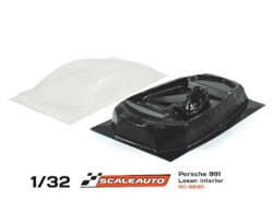 Scaleauto SC-6630 Lexan interior and Glass for Porsche 991 / 992 GT3